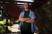 22 June 2001; Meath footballer Cormac Murphy during a feature in Dublin. Photo by Damien Eagers/Sportsfile