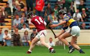 1 September 1996; Eugene Cloonan of Galway during the All-Ireland Minor Hurling Championship Final match between Tipperary and Galway at Croke Park in Dublin. Photo by David Maher/Sportsfile