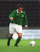 4 September 2001; Michael Foley of Republic of Ireland during the under 19 international friendly match between Republic of Ireland and Canada at Flancare Park in Longford. Photo by David Maher/Sportsfile