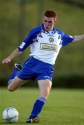 26 August 2001; Ashley Whyte of Monaghan United during the eircom League Premier Division match between Monaghan United and Galway United at Century Homes Park in Monaghan. Photo by David Maher/Sportsfile