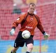 19 August 2001; Bohemians goalkeeper Wayne Russell during the eircom League Premier Division match between Cork City and Bohemians at Turners Cross in Cork. Photo by David Maher/Sportsfile