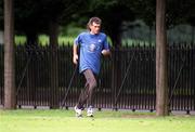 8 September 2001; Jerry Kiernan during a training session at Herbert Park in Dublin. Photo by Ray McManus/Sportsfile