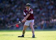 9 September 2001; Eugene Cloonan of Galway during the Guinness All-Ireland Senior Hurling Championship Final match between Tipperary and Galway at Croke Park in Dublin. Photo by Brendan Moran/Sportsfile