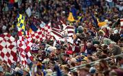 9 September 2001; Galway supporters during the Guinness All-Ireland Senior Hurling Championship Final match between Tipperary and Galway at Croke Park in Dublin. Photo by Aoife Rice/Sportsfile