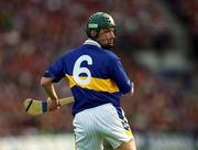 9 September 2001; David Kennedy of Tipperary during the Guinness All-Ireland Senior Hurling Championship Final match between Tipperary and Galway at Croke Park in Dublin. Photo by Aoife Rice/Sportsfile