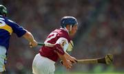 9 September 2001; Kevin Broderick of Galway during the Guinness All-Ireland Senior Hurling Championship Final match between Tipperary and Galway at Croke Park in Dublin. Photo by Ray McManus/Sportsfile