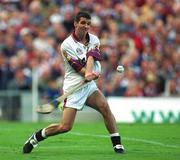 9 September 2001; Galway goalkeeper Michael Crimmins during the Guinness All-Ireland Senior Hurling Championship Final match between Tipperary and Galway at Croke Park in Dublin. Photo by Damien Eagers/Sportsfile