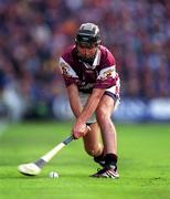 9 September 2001; Richie Murray of Galway during the Guinness All-Ireland Senior Hurling Championship Final match between Tipperary and Galway at Croke Park in Dublin. Photo by Ray McManus/Sportsfile