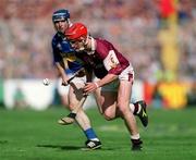 9 September 2001; Ollie Canning of Galway during the Guinness All-Ireland Senior Hurling Championship Final match between Tipperary and Galway at Croke Park in Dublin. Photo by Brendan Moran/Sportsfile