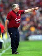 9 September 2001; Galway manager Josie Harte during the All-Ireland Minor Hurling Championship Final between Cork and Galway at Croke Park in Dublin.  Photo by Ray McManus/Sportsfile