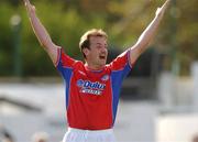 9 September 2001; Stephen Geoghegan of Shelbourne during the eircom League Premier Division match between Shelbourne and Bohemians at Tolka Park in Dublin. Photo by David Maher/Sportsfile