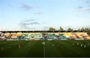 2 September 2016; Both teams warm up ahead of the SSE Airtricity League Premier Division match between Shamrock Rovers and St Patrick's Athletic in Tallaght Stadium in Tallaght, Dublin.  Photo by Sam Barnes/Sportsfile