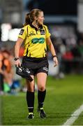 2 September 2016; Assistant Referee Helen O’Reilly during the Guinness PRO12 Round 1 match between Ulster and Newport Gwent Dragons at the Kingspan Stadium, Belfast.   Photo by Oliver McVeigh/Sportsfile