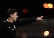 2 September 2016; Shamrock Rovers Manager Stephen Bradley during the SSE Airtricity League Premier Division match between Shamrock Rovers and St Patrick's Athletic in Tallaght Stadium in Tallaght, Dublin.  Photo by Sam Barnes/Sportsfile