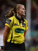 2 September 2016; Assistant Referee Helen O’Reilly (Ireland) during the Guinness PRO12 Round 1 match between Ulster and Newport Gwent Dragons at the Kingspan Stadium, Belfast.   Photo by Oliver McVeigh/Sportsfile