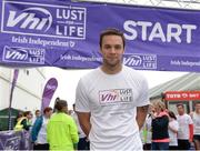 3 September 2016; Niall 'Bressie' Breslin pictured at the start line ahead of the Vhi A Lust for Life run series inaugural event in Galway racecourse. The run, in conjunction with the Irish Independent, saw runners, walkers and joggers of all abilities complete a unique 5km route around one of Ireland’s premier racing destinations. Funds raised go towards local athletics clubs in the area, and to the running of A Lust For Life, which is a not for profit social enterprise. The mental health organisation Aware is also a charity partner. Galway Racecourse, Ballybrit, Galway. Photo by Seb Daly/Sportsfile
