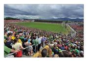 6 June 2010; Like no place else in heaven. A general view of Fitzgerald Stadium, Killarney and its green backdrop and blue canopy as Cork play Kerry in the Munster championship. Picture credit: Diarmuid Greene / SPORTSFILE