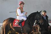 5 December 2010; Alkmakuti, with Kieran O'Neill up. Horse racing, Dundalk, Co. Louth. Photo by Sportsfile