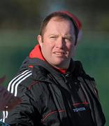 8 December 2010; Munster head coach Tony McGahan during squad training ahead of their Heineken Cup, Pool 3, Round 3, game against Ospreys on Sunday. Munster Rugby Squad Training, Garryowen RFC, Dooradoyle, Limerick. Picture credit: Brian Lawless / SPORTSFILE