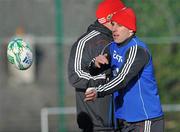 8 December 2010; Munster's Tomas O'Leary during squad training ahead of their Heineken Cup, Pool 3, Round 3, game against Ospreys on Sunday. Munster Rugby Squad Training, Garryowen RFC, Dooradoyle, Limerick. Picture credit: Brian Lawless / SPORTSFILE
