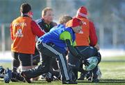 8 December 2010; Munster's Peter Stringer during squad training ahead of their Heineken Cup, Pool 3, Round 3, game against Ospreys on Sunday. Munster Rugby Squad Training, Garryowen RFC, Dooradoyle, Limerick. Picture credit: Brian Lawless / SPORTSFILE