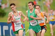 12 December 2010; Shane Quinn, Ireland, in action during the Men's Junior race, where he finished in 12th place with a time of 18:31. 17th SPAR European Cross Country Championships, Albufeira, Portugal. Picture credit: Brendan Moran / SPORTSFILE