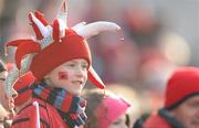 12 December 2010; Seven year old Shay Cantwell from Fountainstown, Co Cork, at the Munster v Ospreys game. Heineken Cup Pool 3 - Round 3, Munster v Ospreys, Thomond Park, Limerick. Picture credit: Matt Browne / SPORTSFILE