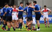 3 September 2016; Leinster players following their victory during the U18 Clubs Interprovincial Series Round 1 match between Leinster and Connacht at Donnybrook Stadium in Donnybrook, Dublin. Photo by Stephen McCarthy/Sportsfile