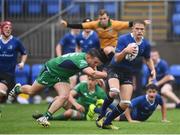 3 September 2016; William Ashmore of Leinster is tackled by James Kelly of Connacht during the U18 Clubs Interprovincial Series Round 1 match between Leinster and Connacht at Donnybrook Stadium in Donnybrook, Dublin. Photo by Stephen McCarthy/Sportsfile