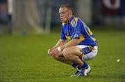 17 April 2010; Paul Mc Evoy, Tipperary, shows his disappointment after the game. Cadbury GAA Football Under 21 All-Ireland Football Championship Semi-Final, Tipperary v Donegal. Parnell Park, Dublin. Picture credit: Pat Murphy / SPORTSFILE
