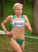 12 December 2010; Ireland's Becky Woods on her way to finishing in 40th place in the Women's U23 race with a time of 21:58. 17th SPAR European Cross Country Championships, Albufeira, Portugal. Picture credit: Brendan Moran / SPORTSFILE