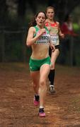 12 December 2010; Ireland's Sara Treacy on her way to finishing in 28th place in the Women's U23 race with a time of 21:34. 17th SPAR European Cross Country Championships, Albufeira, Portugal. Picture credit: Brendan Moran / SPORTSFILE