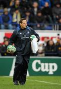 12 December 2010; Leinster forwards coach Jono Gibbs. Heineken Cup Pool 2 - Round 3, ASM Clermont Auvergne v Leinster, Stade Marcel Michelin, Clermont, France. Picture credit: Stephen McCarthy / SPORTSFILE