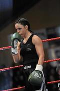 10 December 2010; Christina McMahon. Dolphil Promotions Fight Night - The Prides Path to Glory - Undercard, National Basketball Arena, Tallaght, Dublin. Picture credit: David Maher / SPORTSFILE