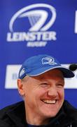17 December 2010; Leinster head coach Joe Schmidt during a press conference ahead of their Heineken Cup Pool 2, Round 4, match against ASM Clermont Auvergne on Saturday. Leinster Rugby press conference, Aviva Stadium, Lansdowne Road, Dublin. Picture credit: Stephen McCarthy / SPORTSFILE