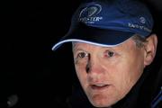 17 December 2010; Leinster head coach Joe Schmidt during a press conference ahead of their Heineken Cup Pool 2, Round 4, match against ASM Clermont Auvergne on Saturday. Leinster Rugby press conference, Aviva Stadium, Lansdowne Road, Dublin. Picture credit: Brian Lawless / SPORTSFILE