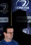 17 December 2010; Leinster's Shane Jennings during a press conference ahead of their Heineken Cup Pool 2, Round 4, match against ASM Clermont Auvergne on Saturday. Leinster Rugby press conference, Aviva Stadium, Lansdowne Road, Dublin. Picture credit: Brian Lawless / SPORTSFILE