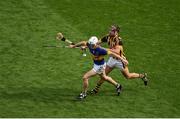 4 September 2016; Michael Cahill of Tipperary in action against Kevin Kelly of Kilkenny during the GAA Hurling All-Ireland Senior Championship Final match between Kilkenny and Tipperary at Croke Park in Dublin. Photo by Daire Brennan/Sportsfile