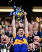 4 September 2016; Tipperary captain Brendan Maher lifts the Liam MacCarthy cup after the GAA Hurling All-Ireland Senior Championship Final match between Kilkenny and Tipperary at Croke Park in Dublin. Photo by Stephen McCarthy/Sportsfile