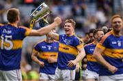 4 September 2016; Donagh Maher of Tipperary celebrates with the Liam MacCarthy cup after the GAA Hurling All-Ireland Senior Championship Final match between Kilkenny and Tipperary at Croke Park in Dublin. Photo by Eóin Noonan/Sportsfile