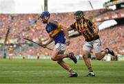 4 September 2016; John McGrath of Tipperary in action against Shane Prendergast of Kilkenny during the GAA Hurling All-Ireland Senior Championship Final match between Kilkenny and Tipperary at Croke Park in Dublin. Photo by Sportsfile