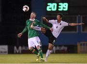 4 September 2016; Jake Doyle Hayes of Republic of Ireland in action against Boris Basara of Austria during the Under 19 match between Republic of Ireland and Austria in Tallaght Stadium, Dublin. Photo by Matt Browne/Sportsfile