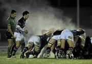 17 December 2010; Harlequins scrum half Danny Care prepares to put the ball into the scrum during the game. Amlin Challenge Cup, Pool 1, Round 3, Connacht v Harlequins, Sportsground, Galway. Picture credit: David Maher / SPORTSFILE