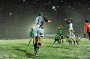 17 December 2010; Harlequins hooker Joe Gray throws the ball into the line-out during the game. Amlin Challenge Cup, Pool 1, Round 3, Connacht v Harlequins, Sportsground, Galway. Picture credit: David Maher / SPORTSFILE
