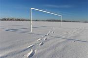 25 December 2010; Snow covered pitches at the 15 Acres on Christmas Day at Phoenix Park in Dublin. Photo by Ray McManus/Sportsfile