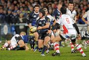 27 December 2010; Isaac Boss, Leinster, in action against Ruan Pienaar, Ulster. Celtic League, Ulster v Leinster, Ravenhill Park, Belfast. Picture credit: Oliver McVeigh / SPORTSFILE