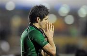 27 December 2010; Cillian Willis, Connacht, shows his disappointment at the final whistle. Celtic League, Connacht v Munster, Sportsground, Galway. Picture credit: Diarmuid Greene / SPORTSFILE