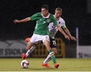 4 September 2016; Corey O'Keeffe of Republic of Ireland in action against Sandi Lovric of Austria during the Under 19 match in Tallaght Stadium, Dublin. Photo by Matt Browne/Sportsfile