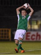 4 September 2016; Darragh Leahy of Republic of Ireland during the Under 19 match in Tallaght Stadium, Dublin. Photo by Matt Browne/Sportsfile
