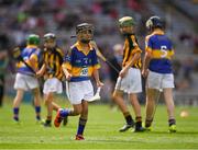 4 September 2016; Shea McElroy, St Naile's PS, Corrameen Rd, Kinawley, Fermanagh, representing Tipperary, during the Go Games during the GAA Hurling All-Ireland Senior Championship Final match between Kilkenny and Tipperary at Croke Park in Dublin. Photo by Ray McManus/Sportsfile